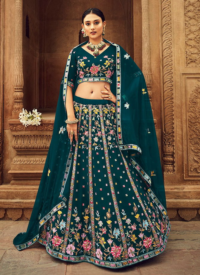 Brides Maid Vol 25 Shubhkala Ethnic Wear Georgette Wholesale Lehenga Choli Collection